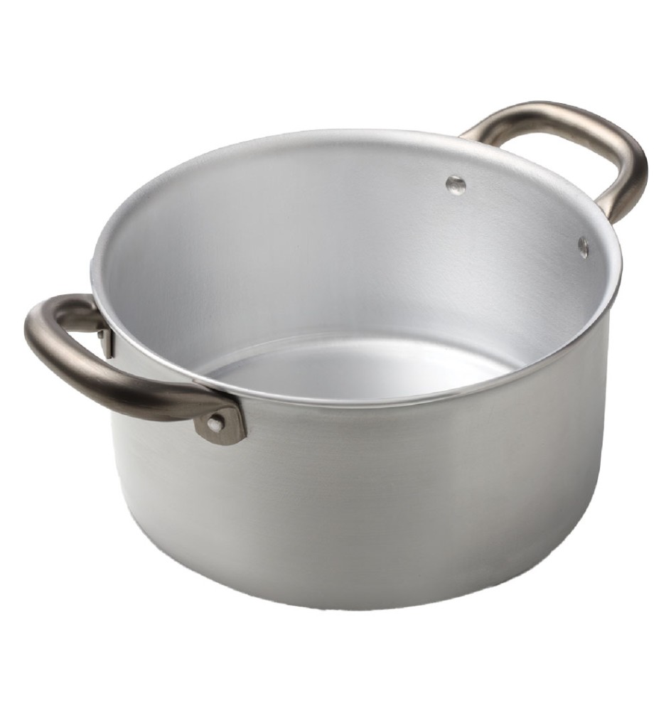 CASSERUOLA ALLUMINIO CON DUE MANICI 'PROFESSIONE CUOCO' Ø cm. 20