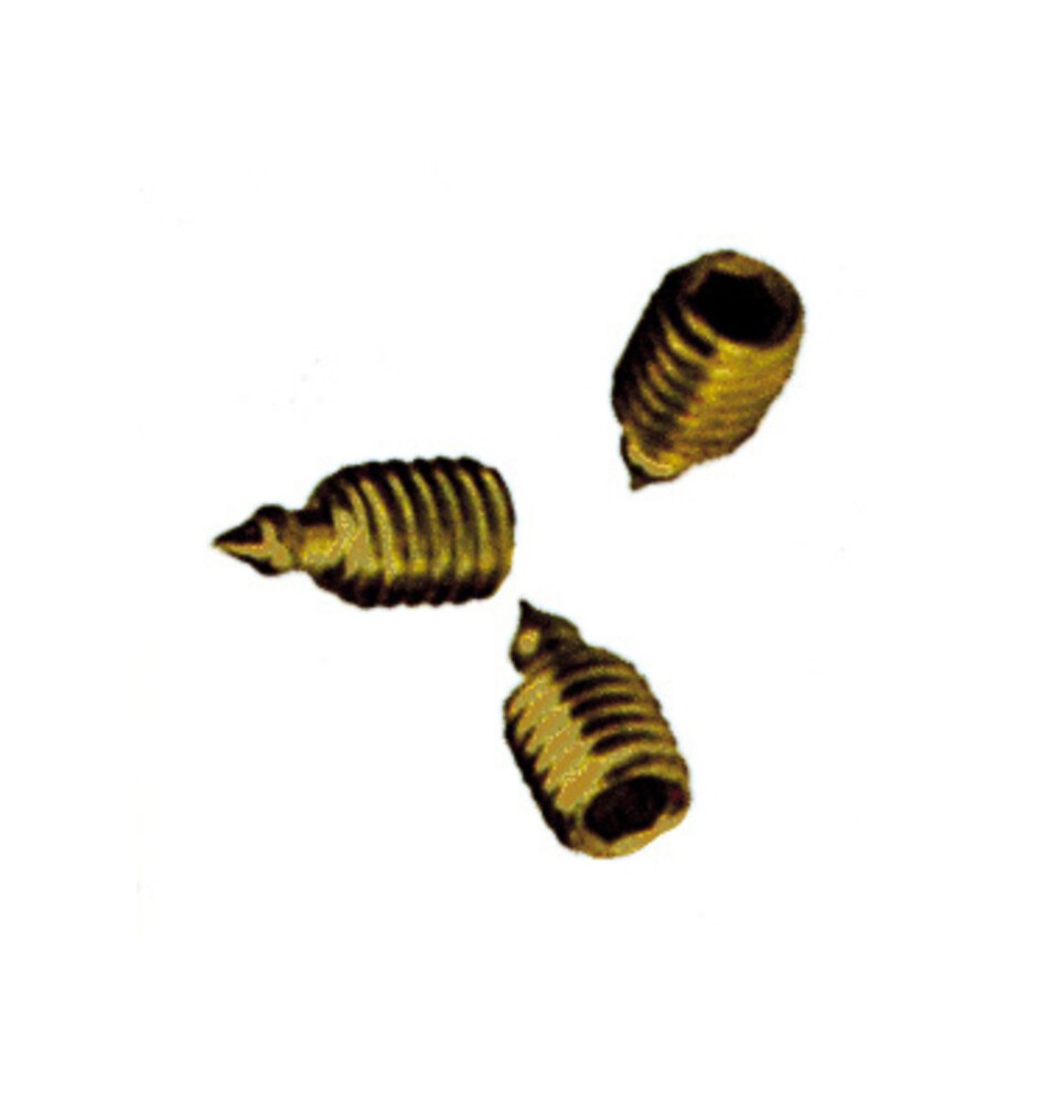 SC GRANI P/MANIGLIE 6X6 ZINCATO GIALLO PZ 10