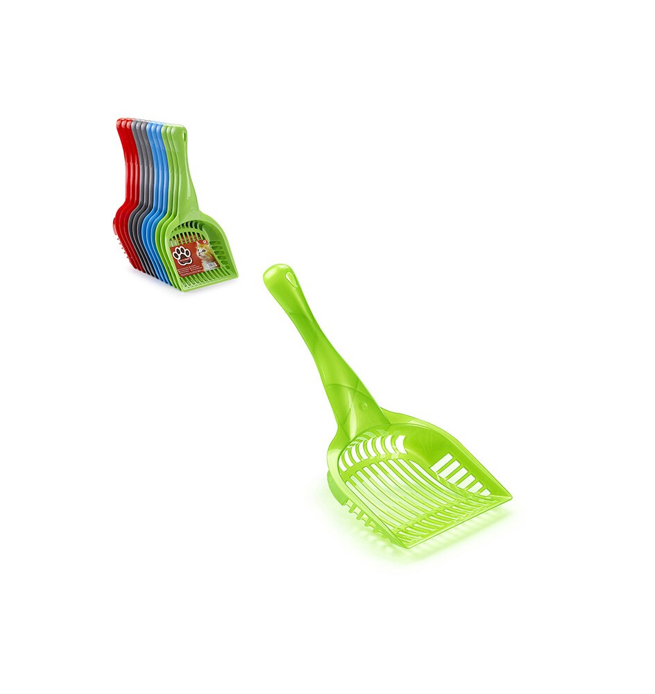 PALETTA P/LETTIERA GATTO VERDE/ROSSO/BLU/GRIGIO