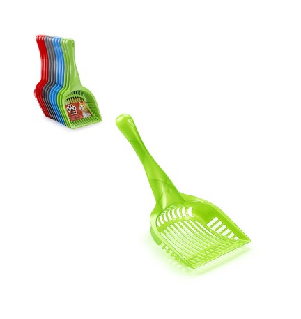 PALETTA P/LETTIERA GATTO VERDE/ROSSO/BLU/GRIGIO