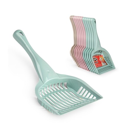 PALETTA P/LETTIERA GATTO VERDE/ROSA/TORTORA