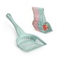 PALETTA P/LETTIERA GATTO VERDE/ROSA/TORTORA