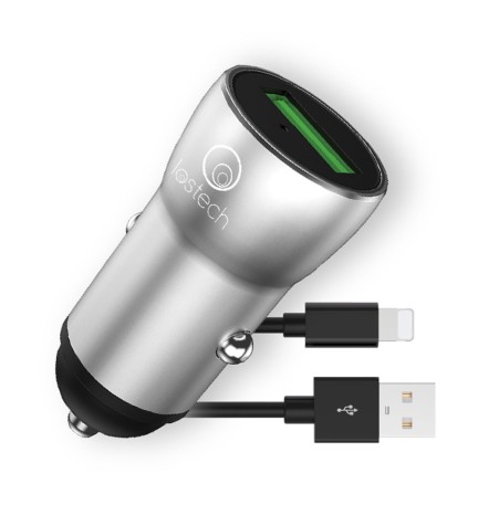 CARICABATTERIA PER AUTO attacco lightning