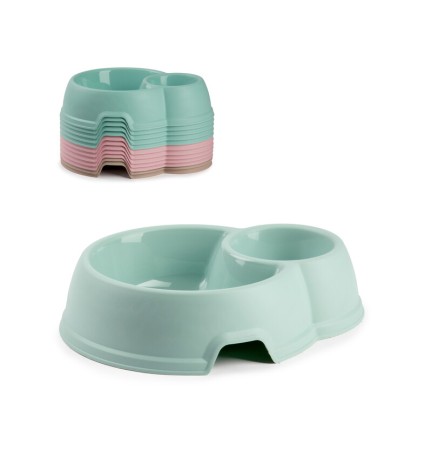 CIOTOLA DOPPIA TAILOR VERDE/ROSA/TORTORA