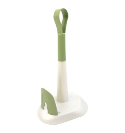 PORTAROTOLO DA CUCINA 'UNICO' colore madreperla/verde scuro