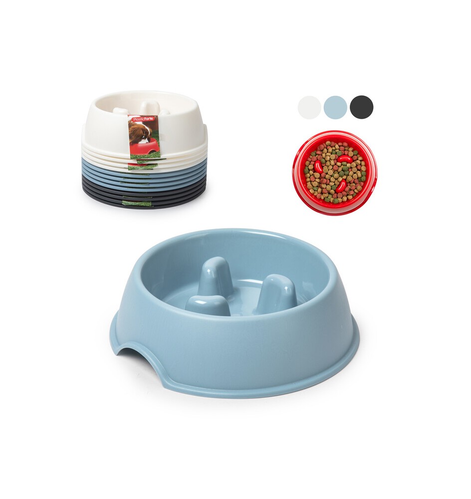 CIOTOLA ANTI VORACIT BIANCO/AZZURRO/ANTRACITE