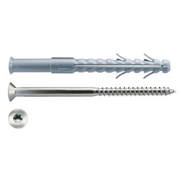 TASSELLO NYLON 'LATER CORNICE' C8A 100 LUVT 8 x 100 - vite Torx T30 5,5 x 105