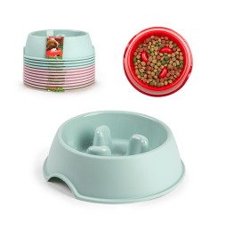 CIOTOLE ANTI VORACIT VERDE/ROSA/TORTORA