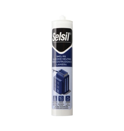 SELSIL SILICONE NEUTRO TRASPARENTE 310 ML