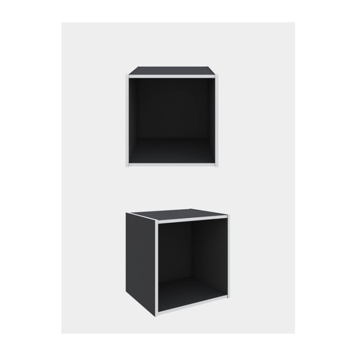 CUBO 35X29X35CM GRIGIO ARDESIA