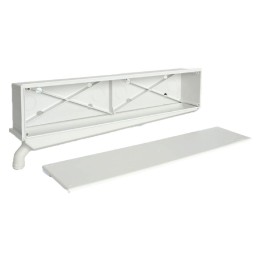 CASSETTA SCARICO CONDENSA 'STARBOX' cm 45 x 7 x 10,2 (lxpxh)