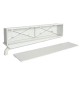 CASSETTA SCARICO CONDENSA 'STARBOX' cm 45 x 7 x 10,2 (lxpxh)