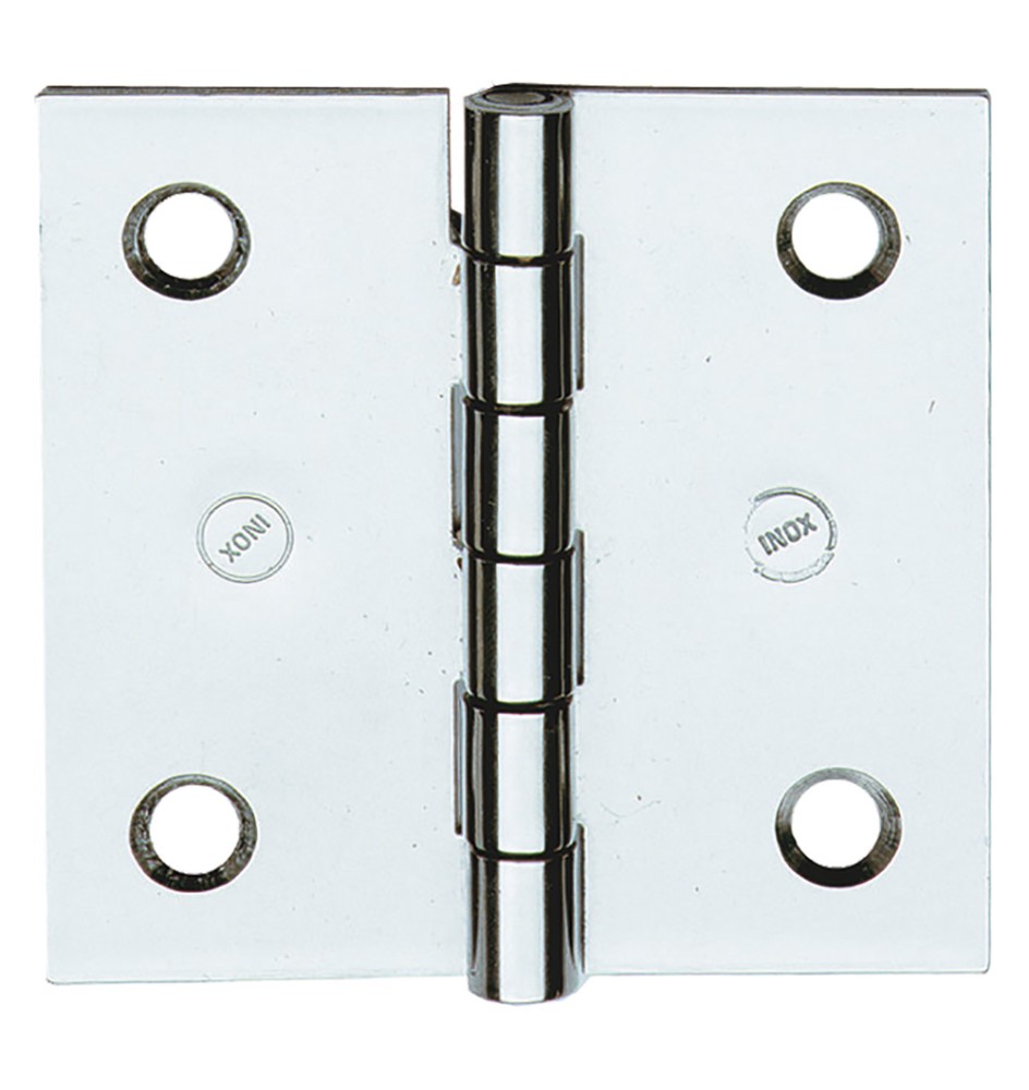 CERNIERA IN ACCIAIO INOX ART.850IN mm 40 x 40