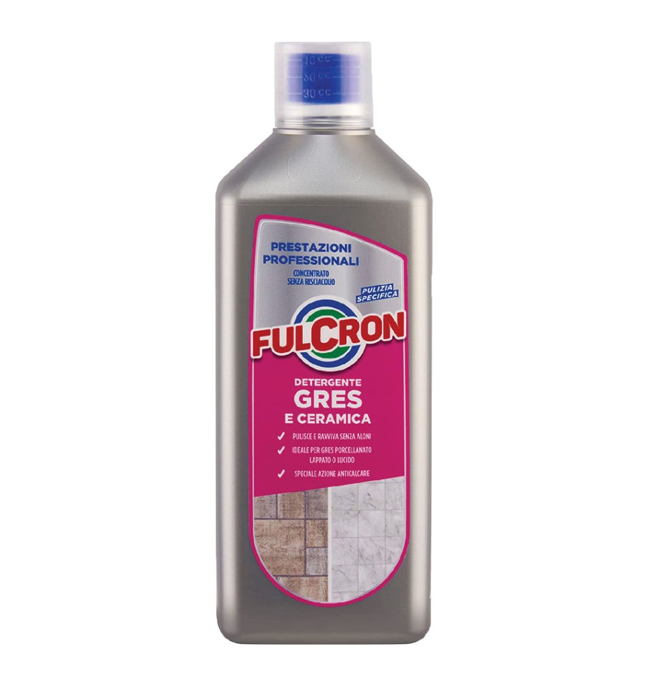 DETERGENTE GRES E CERAMICA 'FULCRON' lt. 1