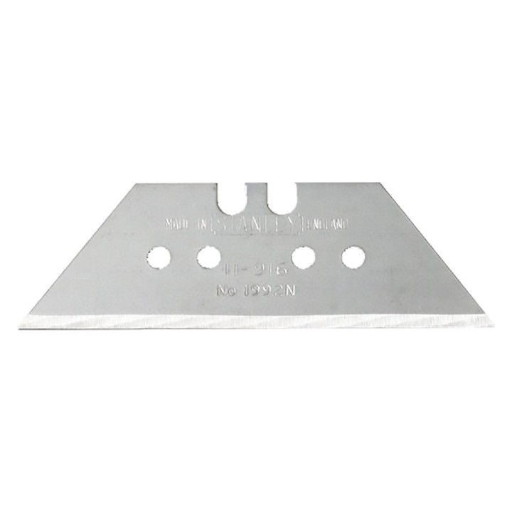 LAMA A TRAPEZIO PER CUTTER mm 61 x 33 - sp. 0,60 mm s/fori - 10 pz