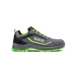 SPARCO SCARPE FELIX S1P GRIGIO VERDE FLUO N.38