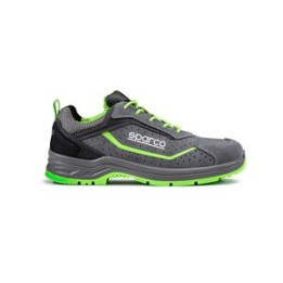 SPARCO SCARPE FELIX S1P GRIGIO VERDE FLUO N.43
