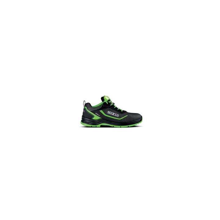 SPARCO SCARPE FORESTER S3 NERO VERDE FLUO N.42