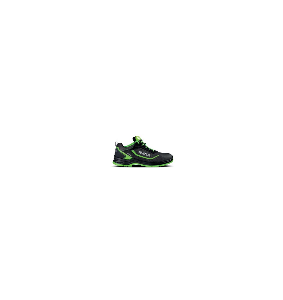 SPARCO SCARPE FORESTER S3 NERO VERDE FLUO N.43