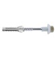 TASSELLO FISSAGGIO WC E BIDET A PAVIMENTO 'WB 2 INOX' Ø 8 x 55 - vite 7/32 x 80 mm