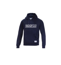 SPARCO FELPA HOODIE FRAME BLU MARINE TG S
