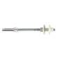 TASSELLO FISSAGGIO LAVABI A SEMINCASSO A PARETE 'WD' Ø 14 x 90 - M10 x 180 mm