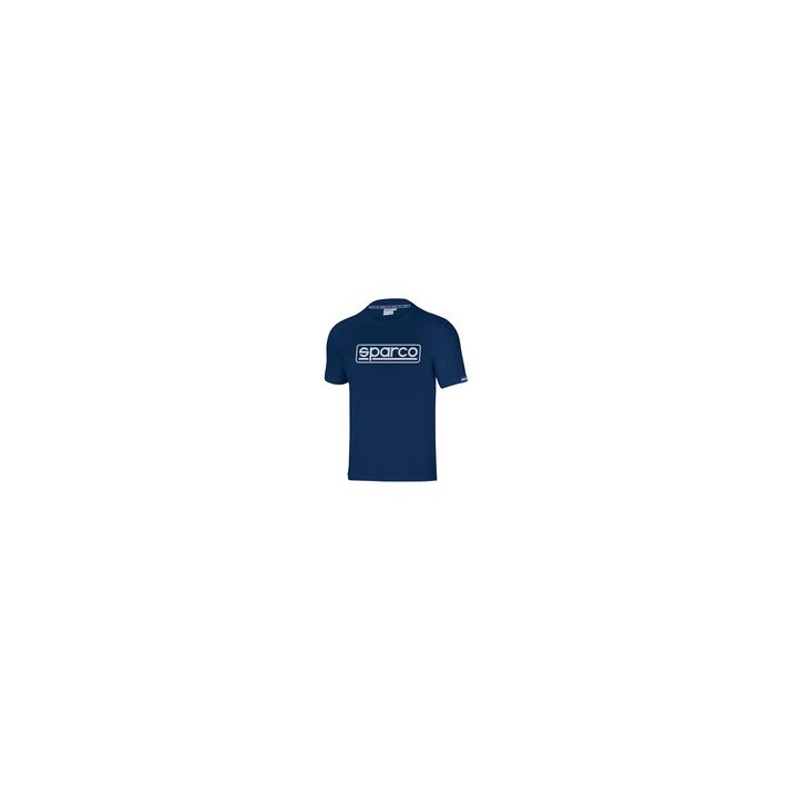 SPARCO T-SHIRT FRAME BLU MARINE TG L