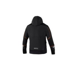 SPARCO GIUBBINO YORK BLACK ORANGE TG XS