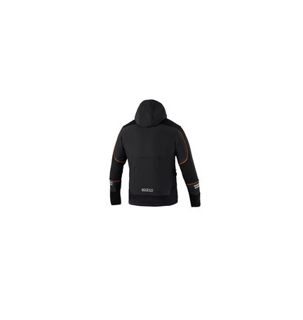 SPARCO GIUBBINO YORK BLACK ORANGE TG XS