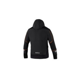 SPARCO GIUBBINO YORK BLACK ORANGE TG M