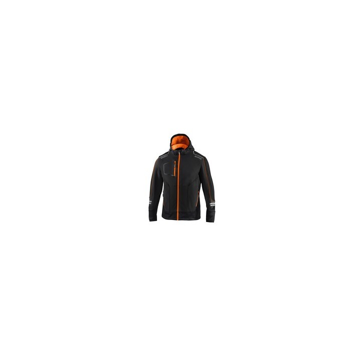 SPARCO GIUBBINO YORK BLACK ORANGE TG L