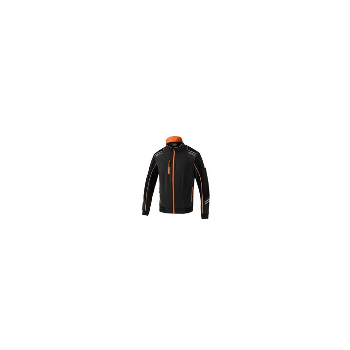 SPARCO GIUBBINO AUSTIN BLACK ORANGE TG S