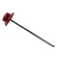 CHIODO PER FISSAGGIO LASTRA BITUMATA 'ONDULINE' lunghezza 60 mm - colore rosso