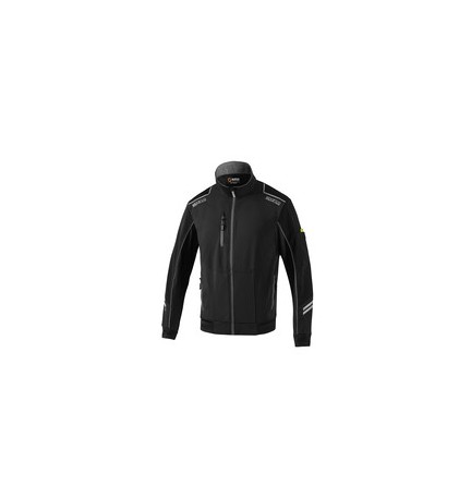 SPARCO GIUBBINO AUSTIN BLACK GREY TG XL