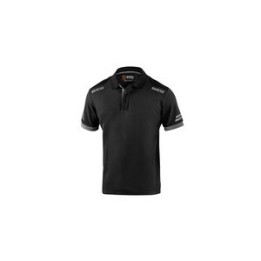 SPARCO POLO TOLEDO BLACK GREY TG S