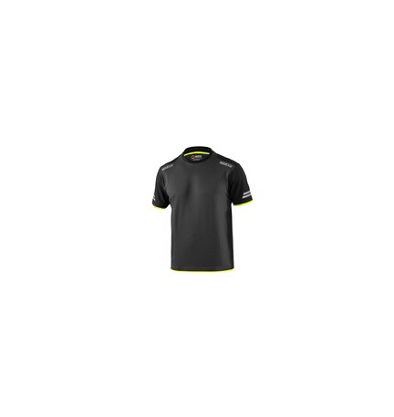 SPARCO T-SHIRT TUCSON GREY YELLOW TG XXL