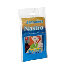 NASTRO ADESIVO ZANZARIERA POLIESTERE ROT 6,5 M BIA