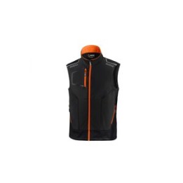 SPARCO GILET ILLINOIS BLACK ORANGE TG XXL