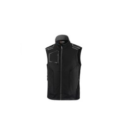 SPARCO GILET ILLINOIS BLACK GREY TG L