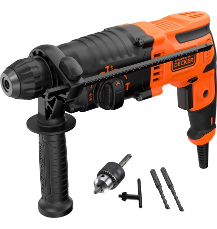 B+D MARTELLO COMBINATO BEHS01-QS 650W SDS+ 1,4J