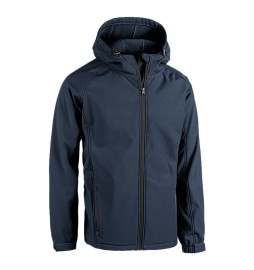 GIUBBINO CON CAPPUCCIO 'RAINBOW' taglia XL - blu