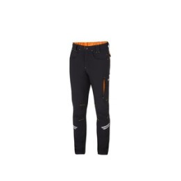 SPARCO PANTALONE KANSAS BLACK ORANGE TG XS
