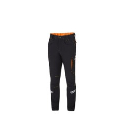 SPARCO PANTALONE KANSAS BLACK ORANGE TG XS