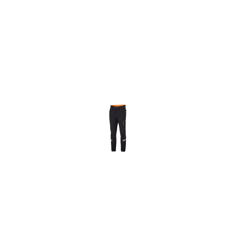 SPARCO PANTALONE KANSAS BLACK ORANGE TG XS