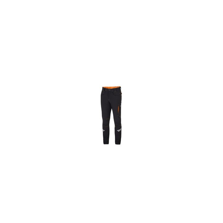 SPARCO PANTALONE KANSAS BLACK ORANGE TG XL