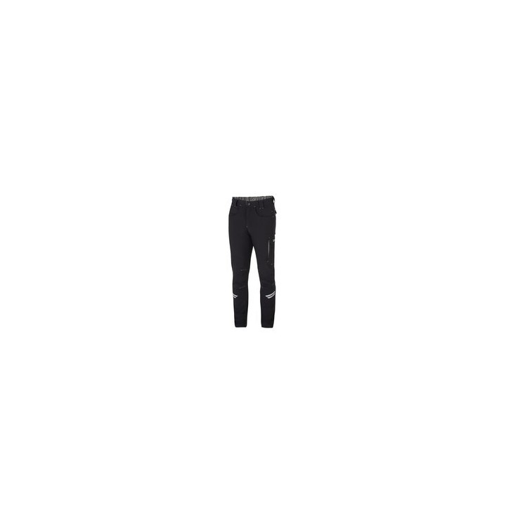 SPARCO PANTALONE KANSAS BLACK GREY TG XS