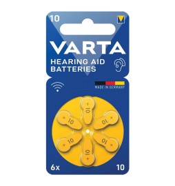 PILA PER APPARECCHI ACUSTICI '10' Pz 6 - 1,45 V