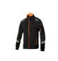 SPARCO FELPA ALABAMA BLACK ORANGE TG XS