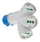 ADATTATORE INDUSTRIALE 'TRIPLEX' 73095