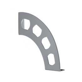 REGGIMENSOLA BOOMERANG 180X190 MM ARGENTO CF 2 PZ